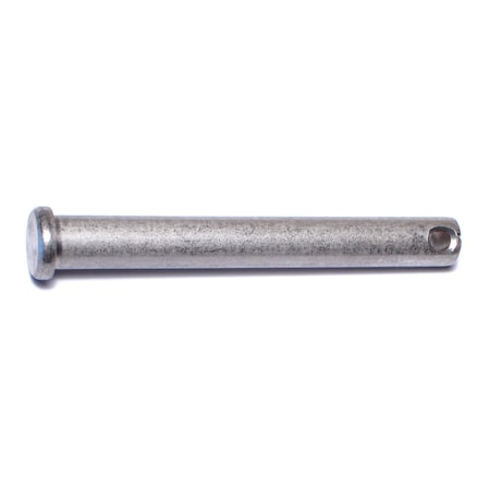 Midwest Fastener 3/8" x 3" x 5/32" 18-8 Stainless Steel Single Hole Clevis Pins 2PK 75824